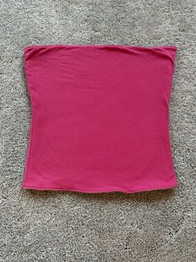 Hollister Reversible Hot/Light Pink Strapless Tube Top